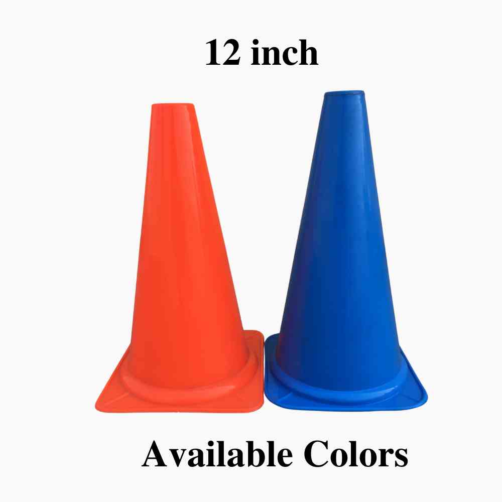 12 inch Plastic Cones (Multi-Colour)