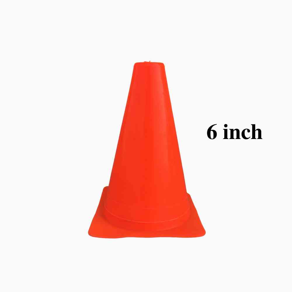 6 inch Plastic Cones (Multi-Colours)