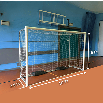 Football Goalpost Net (Heavy Quality) - Pair