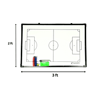 Football Magnetic Tactical Board (3ft x 2ft)